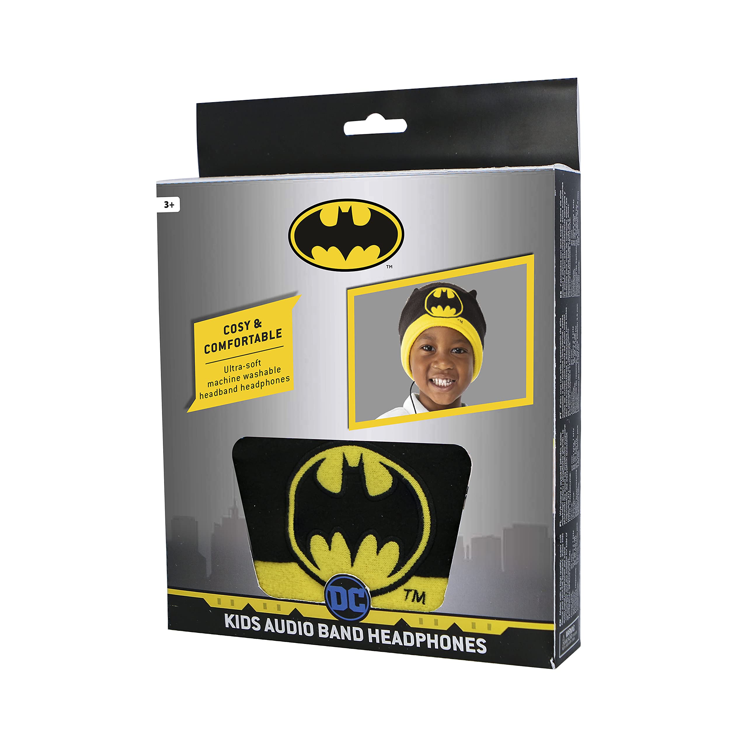 Otl Technologies Kinder-KopfhöRer - Batman-KopfhöRer Mit Kabel, FüR Kinder Ab 3 Jahren, Schwarz