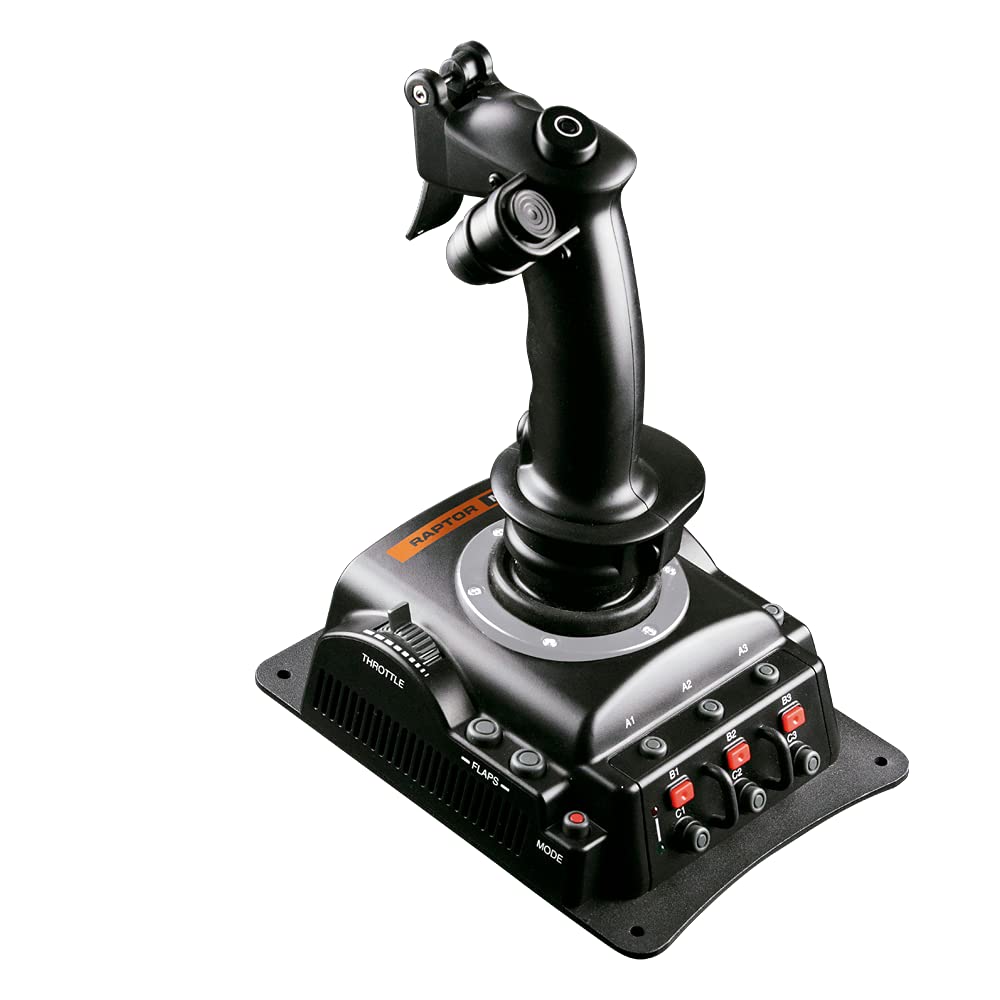 Fr-Tec - Flight Stick Raptor Mach 2 Controlador Palanca Y Acelerador De SimulacióN Para Pc