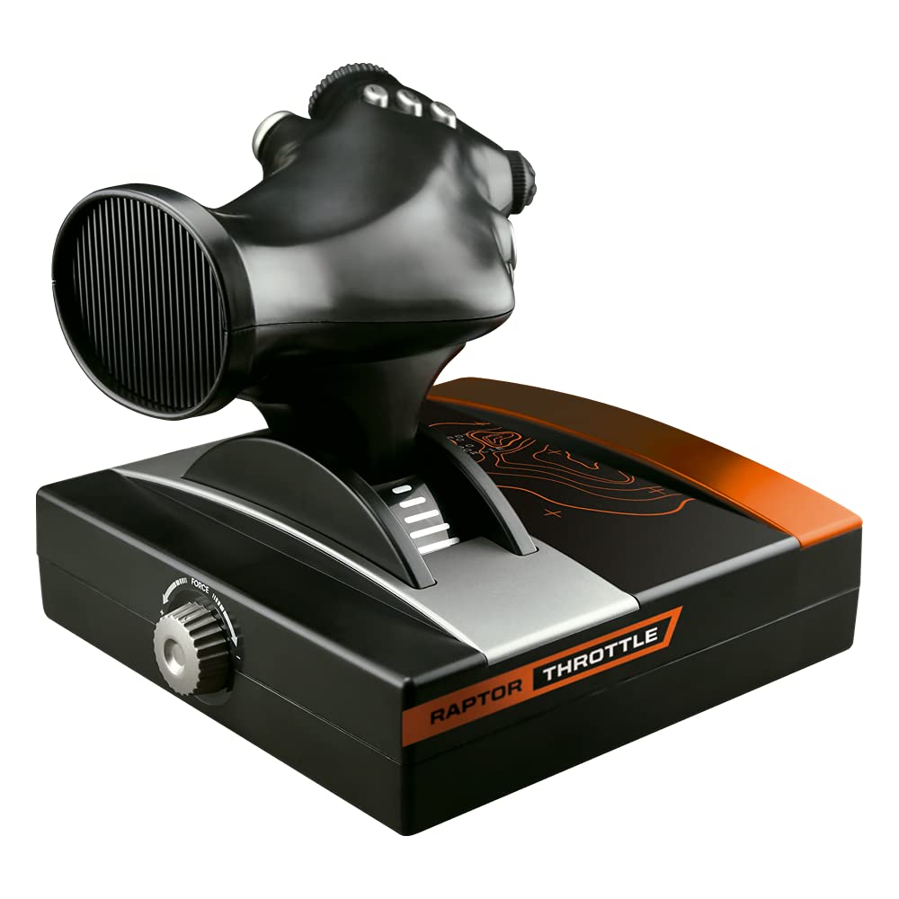 Fr-Tec - Flight Stick Raptor Throttle Palanca De AceleracióN Para Pc, Compatible Con Controlador Palanca Raptor Mach 2