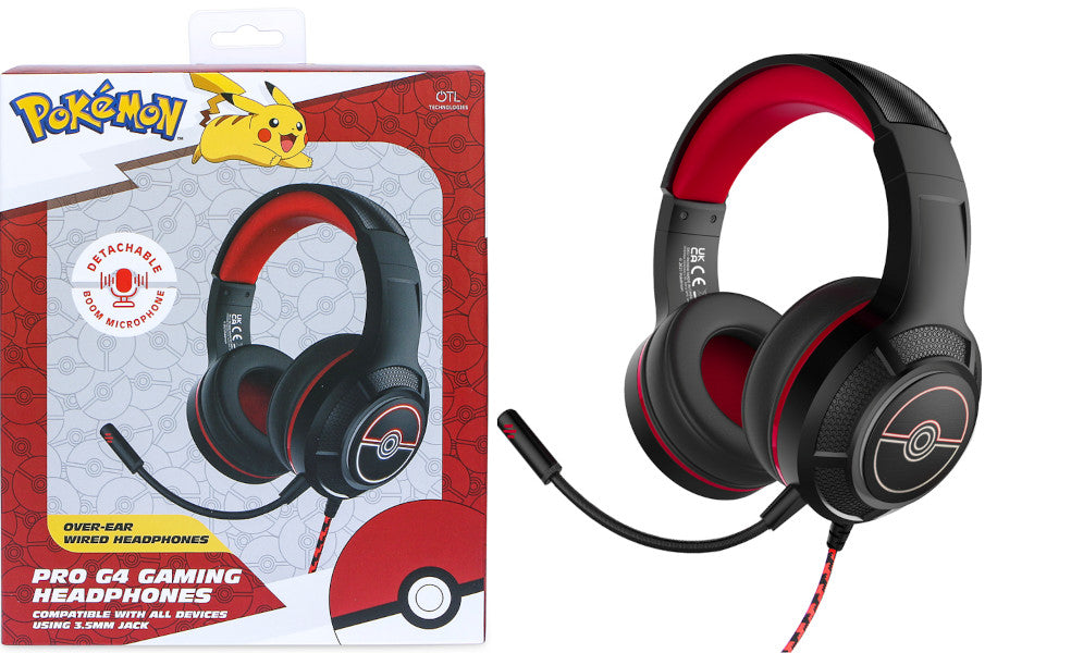 Otl Technologies Auriculares Gaming Pro G4 PokéMon Poké Ball