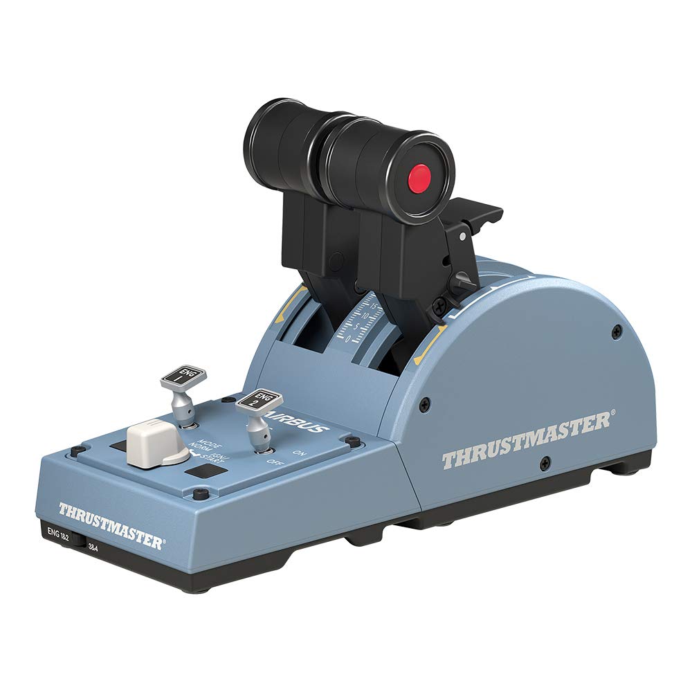 Thrustmaster Tca Quadrant Airbus Edition - RéPlica ErgonóMica Del Cuadrante De AceleracióN De Airbus - Compatible Con Pc