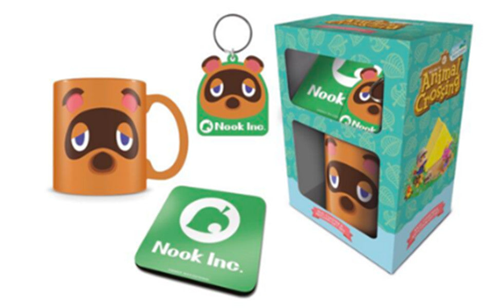 Pyramid Animal Crossing - Caja Regalo (Tom Nook), Multicolor (633nin002)