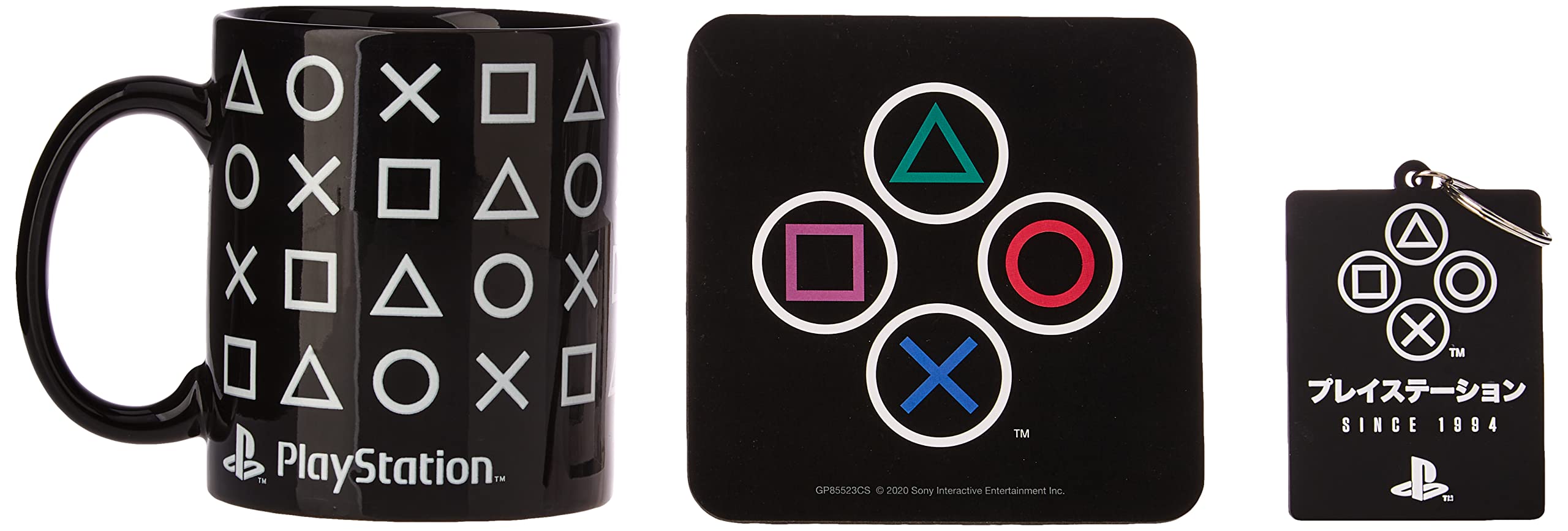 CAJA REGALO PLAYSTATION (INCLUYE: MUG/COASTER & KEYCHAIN)