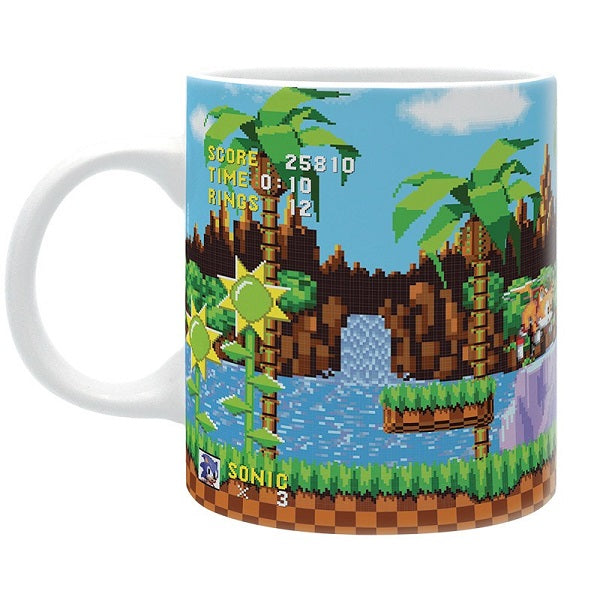 Abystyle -Sonic - Taza - 320 Ml - Retro