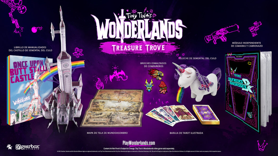 Tiny Tubs Wonderlands Treasure Trove (jeu non inclus)