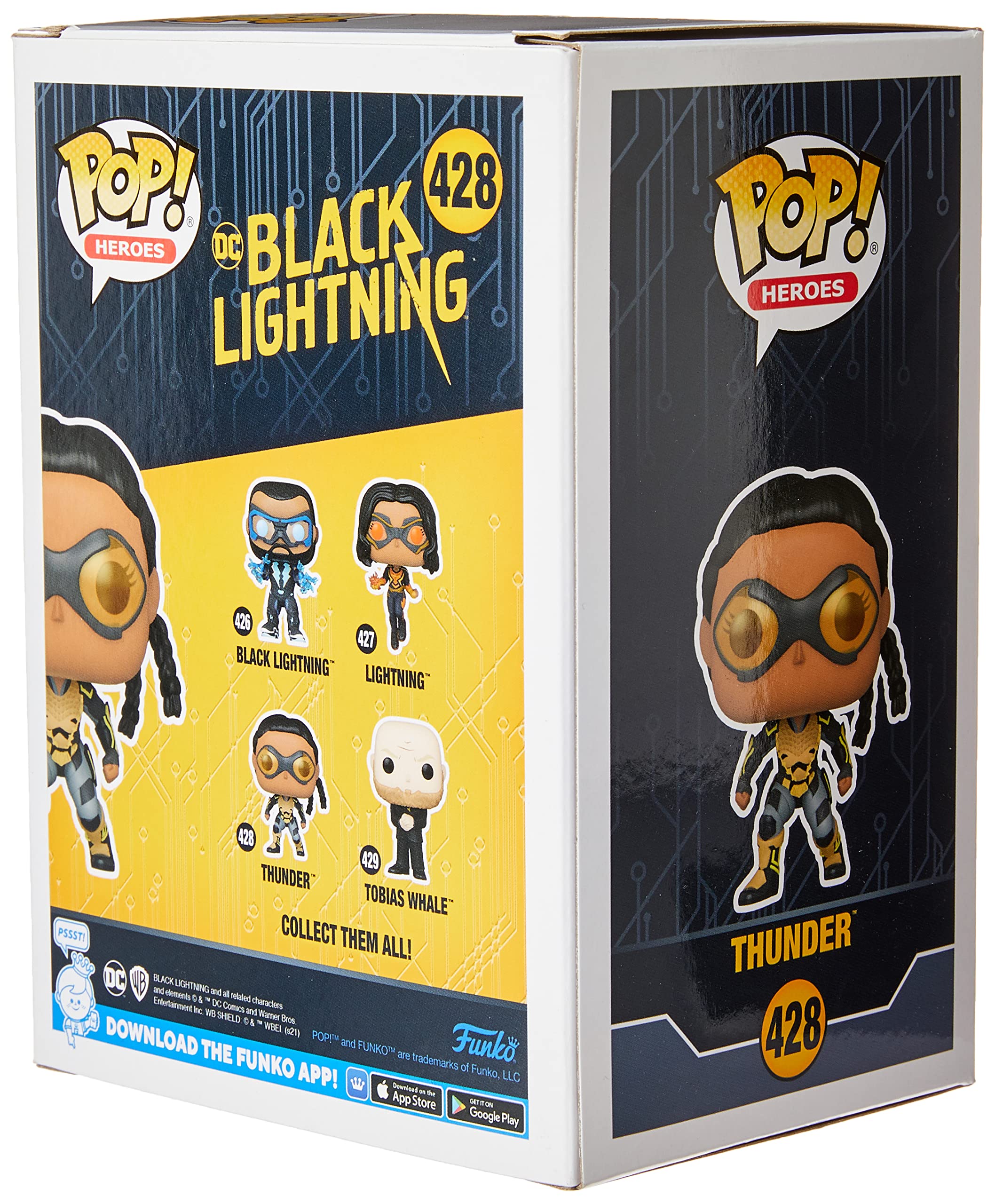 Funko Pop! Heroes: Black Lightning - Thunder - Figura De Vinilo Coleccionable - Idea De Regalo- Mercancia Oficial - Juguetes Para NiñOs Y Adultos - Tv Fans - MuñEco Para Coleccionistas