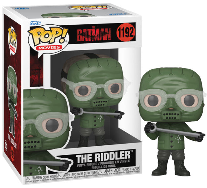 Funko Pop! Movies: Dc The Batman - The Riddler - Figura De Vinilo Coleccionable - Idea De Regalo- Mercancia Oficial - Juguetes Para NiñOs Y Adultos - Movies Fans - MuñEco Para Coleccionistas