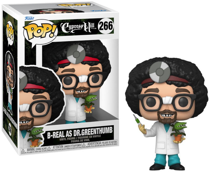 Funko Pop! Rocks: Cypress Hill - B Real - (Dr. Greenthumb) - Figura De Vinilo Coleccionable - Idea De Regalo- Mercancia Oficial - Juguetes Para NiñOs Y Adultos - Music Fans