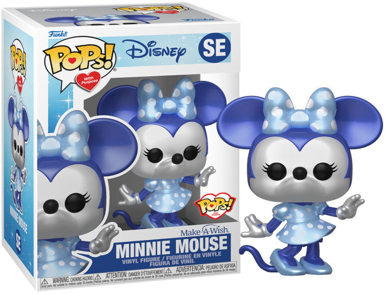Funko Pop! Disney: Make A Wish 2022 - Minnie Mouse - (Metallic) - Figura De Vinilo Coleccionable - Idea De Regalo- Mercancia Oficial - Juguetes Para NiñOs Y Adultos - MuñEco Para Coleccionistas