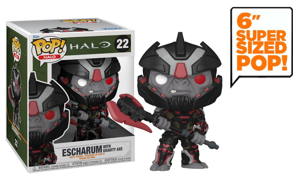 Funko Pop! Super : Halo Infinite - Escharum With Axe - Figura De Vinilo Coleccionable - Idea De Regalo- Mercancia Oficial - Juguetes Para NiñOs Y Adultos - Video Games Fans
