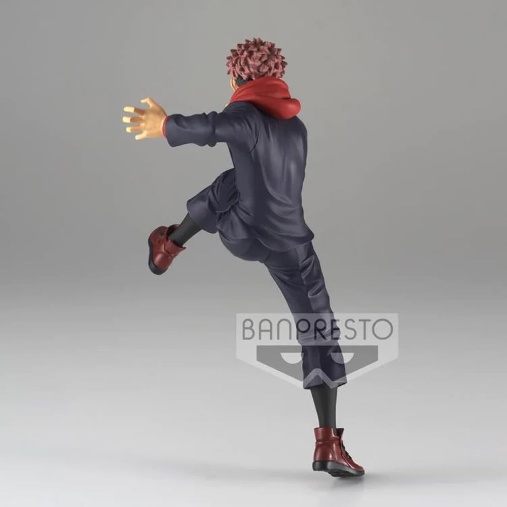 Banpresto BP18448 Figurine Yuji Itadori Jujutsu Kaisen - Roi de l'Artiste 20 cm, Multicolore