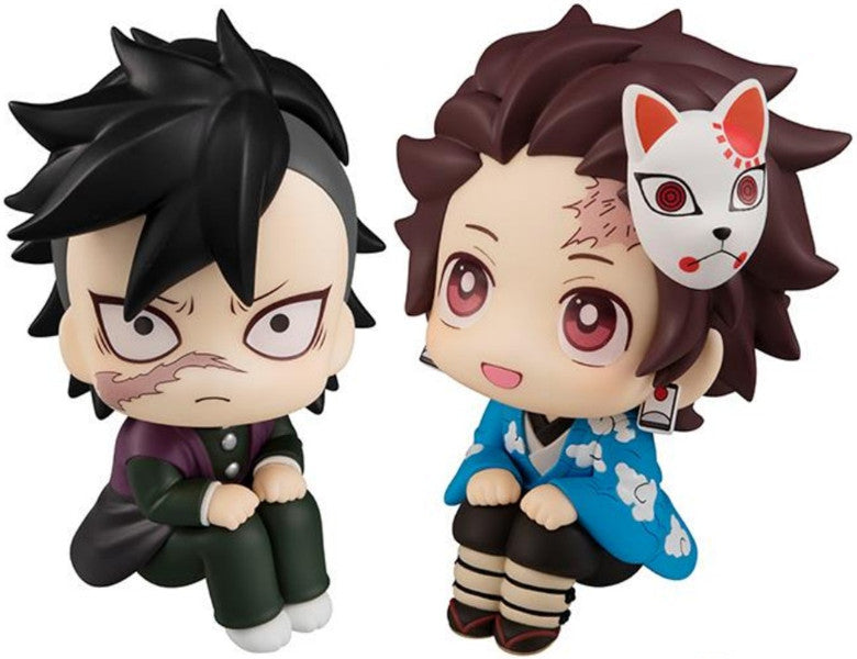 Megahouse Juego De 2 Figuras Look Up Genia Y Tanjirro Kamado Prueba Final Gifts