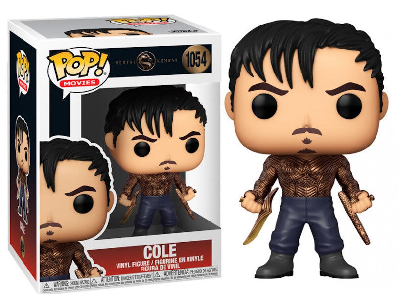 Funko Pop! Mortal Kombat - Cole - Collectable Vinyl Figure For Display - Gift Idea - Official Merchandise - Toys For Ki DS - & Adults - Games Fans - Model Figure For Collectors