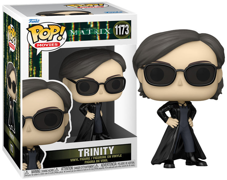 Funko Pop! Movies: The Matrix 4- Trinity - Figura De Vinilo Coleccionable - Idea De Regalo- Mercancia Oficial - Juguetes Para NiñOs Y Adultos - Movies Fans - MuñEco Para Coleccionistas