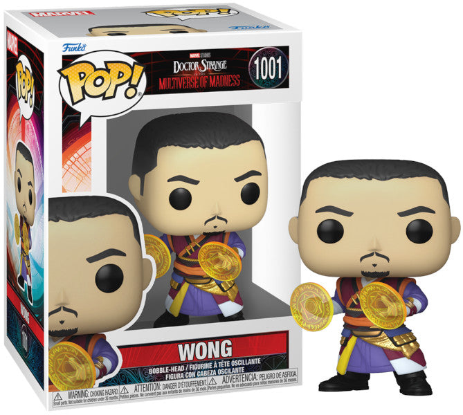Funko Pop! Marvel: - Wong - Doctor Strange - Figura De Vinilo Coleccionable - Idea De Regalo- Mercancia Oficial - Juguetes Para NiñOs Y Adultos - Movies Fans - MuñEco Para Coleccionistas Y ExposicióN