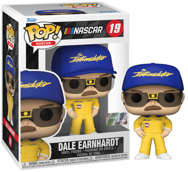 Funko Pop! Nascar: Dale Earnhardt Sr. - (- Amarillo Wrangler) - Figura De Vinilo Coleccionable - Idea De Regalo- Mercancia Oficial - Juguetes Para NiñOs Y Adultos - Sports Fans