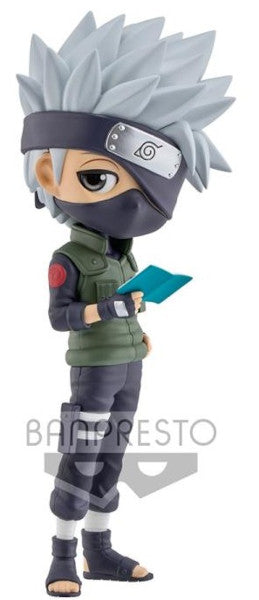 Banpresto Figura Q Posket Kakashi Hatake Naruto Shippuden 15cm Bp18824 Multicolor