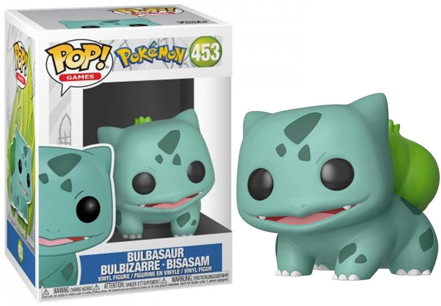 Funko Pop! Games: Pokemon - Bulbasaur - Figuras Miniaturas Coleccionables Para ExhibicióN - Idea De Regalo - MercancíA Oficial - Juguetes Para NiñOs Y Adultos - Fans De Video Games