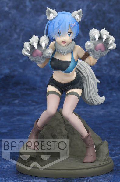 Banpresto Figura Rem Anime Re:Zero-Starting Life In Another World - Espresto Est- Monster Motions B18358