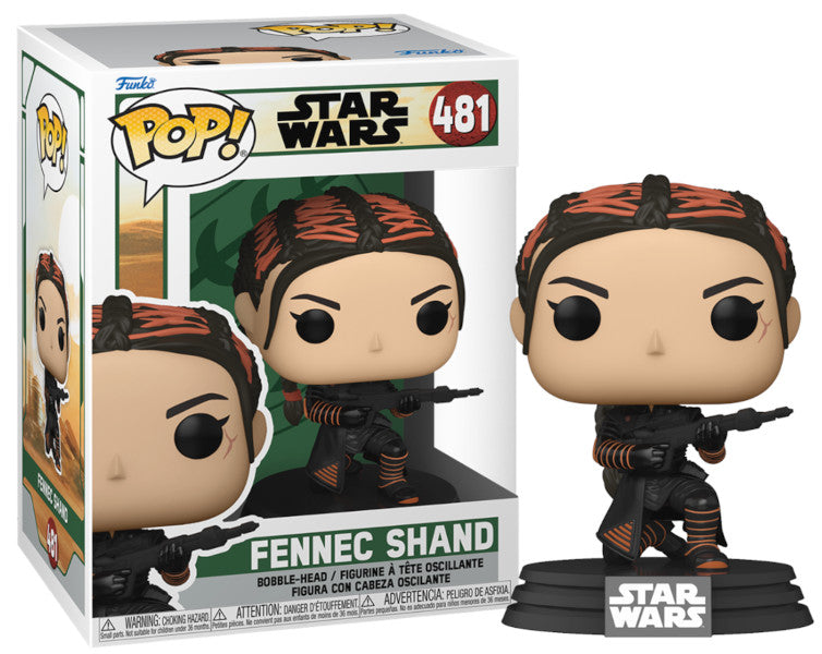 Funko Pop! Star Wars: Book Of Boba Fett - Fennec Shand - Figura De Vinilo Coleccionable - Idea De Regalo- Mercancia Oficial - Juguetes Para NiñOs Y Adultos - Movies Fans
