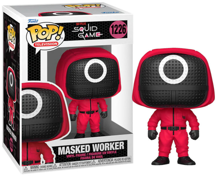Funko Pop! Tv: Squid Game - Red Soldier - (Mask) - El Juego Del Calamar - Figura De Vinilo Coleccionable - Idea De Regalo- Mercancia Oficial - Juguetes Para NiñOs Y Adultos - Tv Fans
