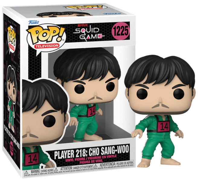 Funko Pop! Tv: Squid Game - Sang-Woo 218 - El Juego Del Calamar - Figura De Vinilo Coleccionable - Idea De Regalo- Mercancia Oficial - Juguetes Para NiñOs Y Adultos - Tv Fans