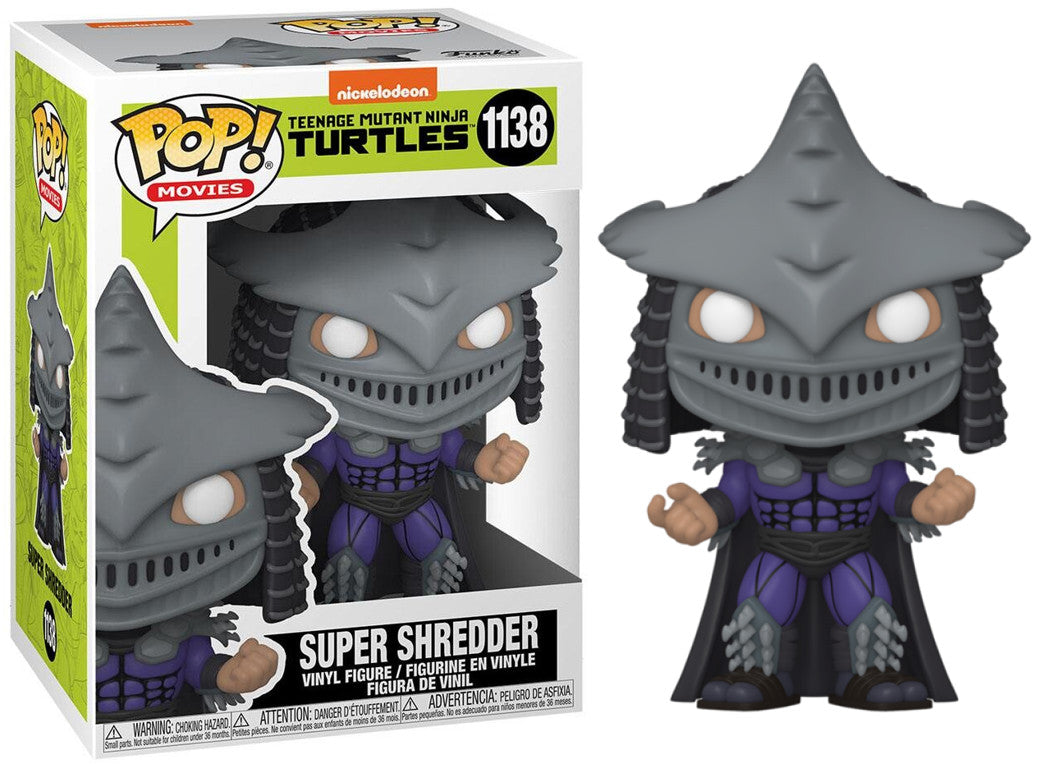 Funko Pop! Movies: Teenage Mutant Ninja Turtles (Tmnt) 2- Super Shredder - Tmnt 2: Secret Of The Ooze (1991) - Figura De Vinilo Coleccionable - Idea De Regalo- Mercancia Oficial - Movies Fans