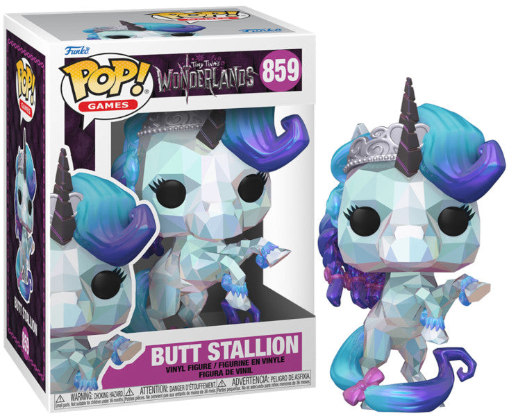 Funko Pop! Jeux : Butt Stallion - Tiny Tina's Wonderland - Figurine en vinyle à collectionner à exposer - Idée cadeau - Marchandise officielle - Jouets pour enfants et adultes - Fans de jeux - Figurine modèle pour collectionneurs
