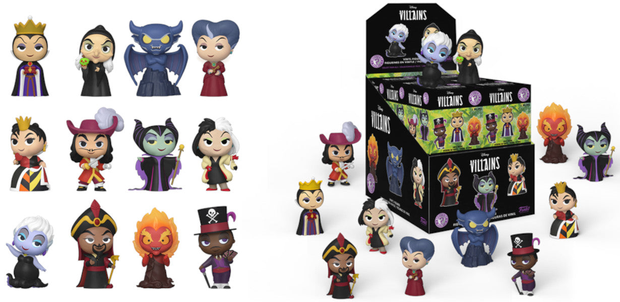 Funko! Vinyl Figure Disney Villains Mystery Minis