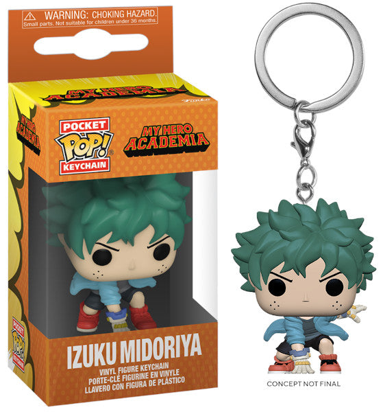 Llavero Funko Pop! My Hero Academia Izuku Midoriya (Deku Con Guantes) - Coleccionable