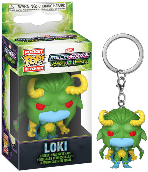Llavero Funko Pop! Monster Hunters Loki Marvel Comics - Coleccionable
