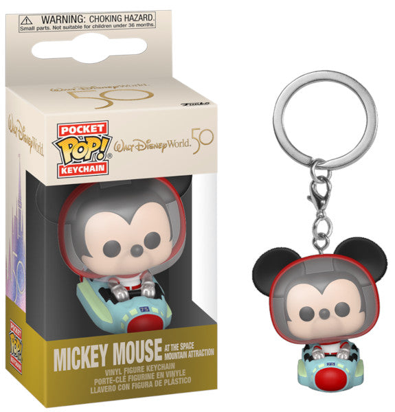 Llavero Funko Pop! Mickey Mouse Space Mnt - Disney World 50th Anniversary