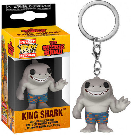 Llavero Funko Pop! King Shark (Suicide Squad 2) - Coleccionable