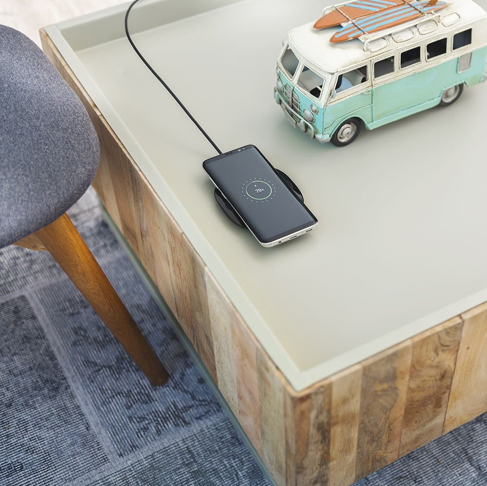 Cargador Trust Urban Cito10 Negro InaláMbrico (Smartphones) - Para MóViles