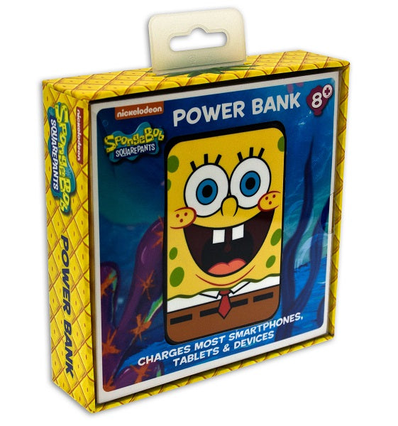 Cargadores Y BateríAs Power Banks Bob Esponja 5000mah (Smartphones/Tabletas)
