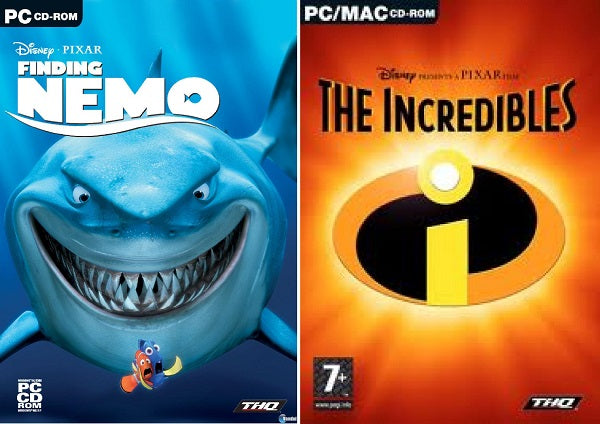 Le Monde de Nemo+Les Indestructibles/Pc