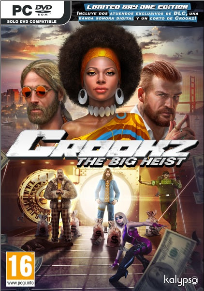 Crookz: The Big Heist Pc [Pal Esp] - Nuevo