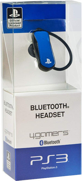 Auriculares Gaming 4gamers Bluetooth Blue ( PS3 - ) - Officially Licensed