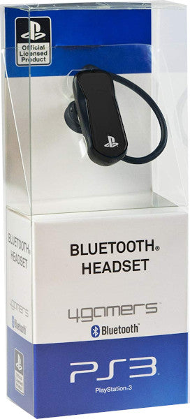 Casque Bluetooth sous licence officielle 4Gamers - Noir (PS3) [Import anglais]