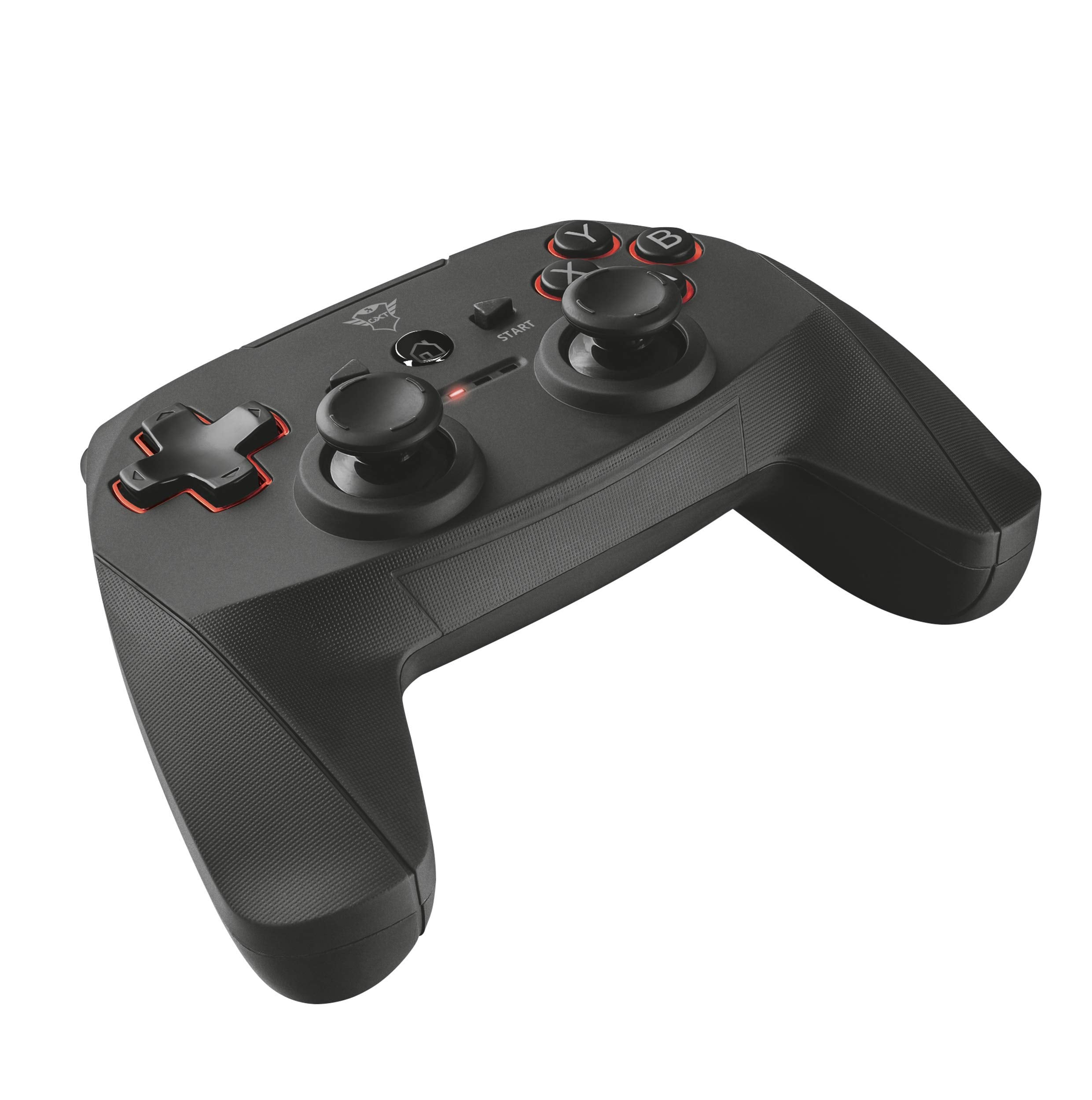 Trust Gaming Gxt 545 Yula Mando InaláMbrico Para Playstation 3 Y Pc, Mando PS3 - con Batería Recargable, 13 Botones, 2 Joysticks Analógicos, Gamepad para Ordenador, Portátil, Juegos, Consola
