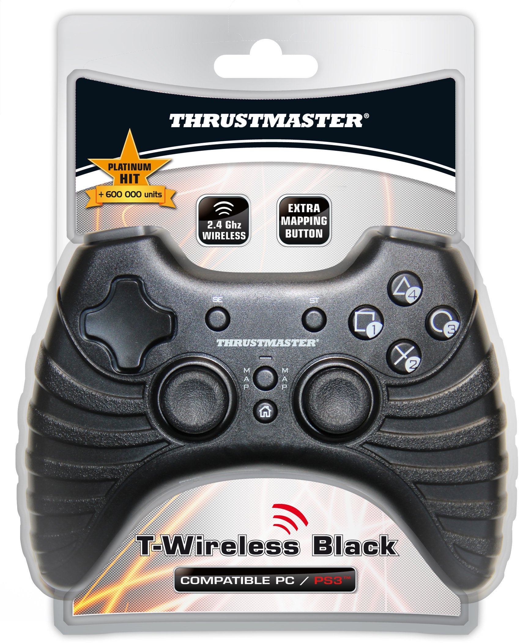 Mando ps3 Thrustmaster T InaláMbrico Negro ( PS3 /PC)