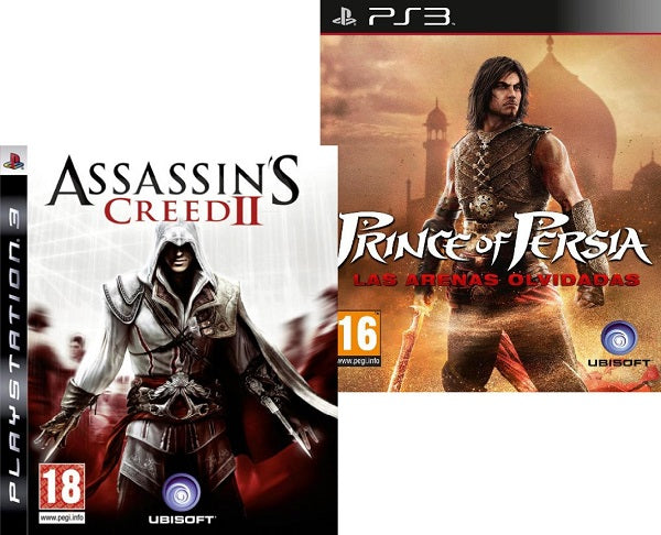 Pack Assassins Creed 2 + Prince Of Persia Arenas Olvidadas PS3 - PAL ESP - Nuevo