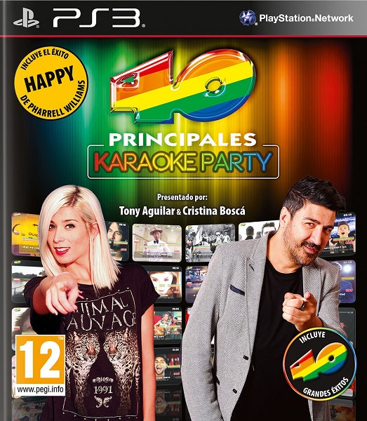 Los 40 Principales: Karaoke Party PS3 - PAL ESP - Nuevo