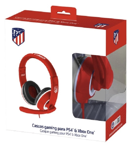 Cascos Gaming Atletico De Madrid ( PS4 - /XBOX ONE)
