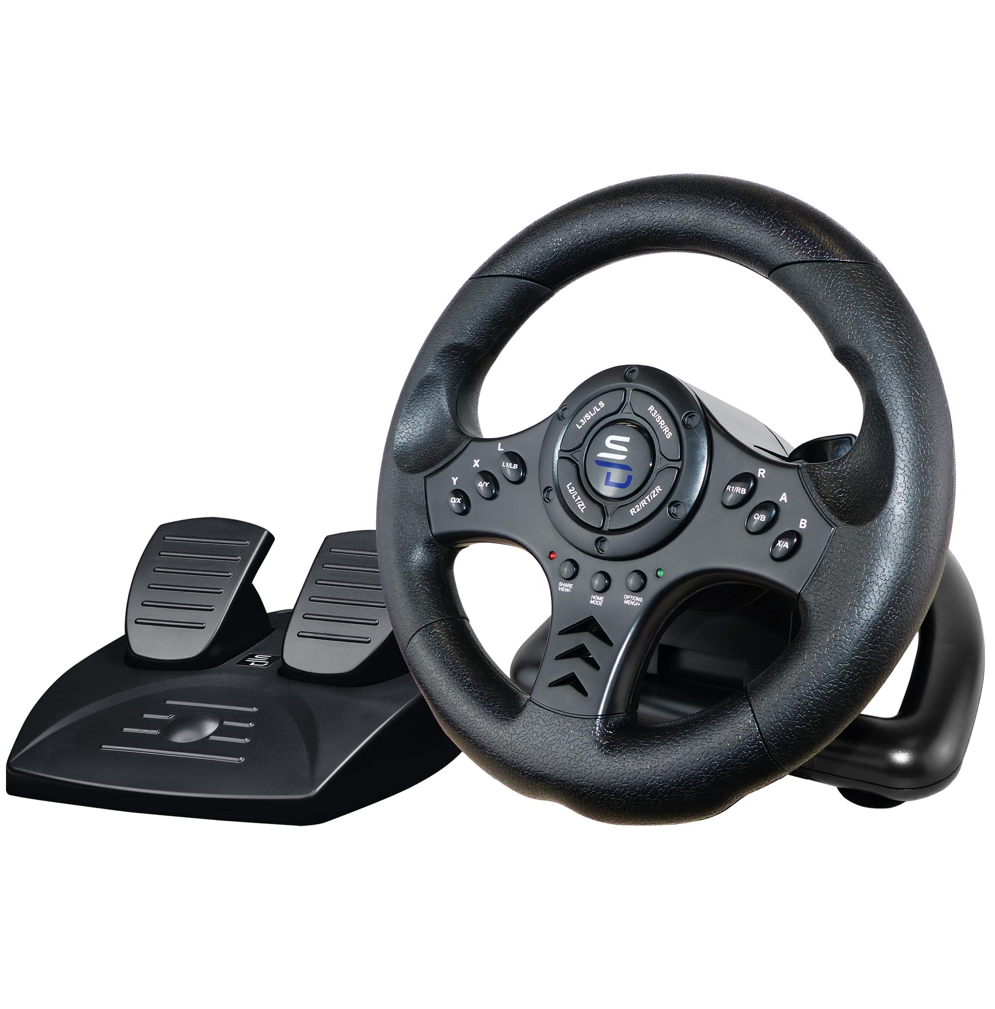 Subsonic - Superdrive, Volante De Carreras Sv450 Con Pedales, Cambio Y VibracióN, XBOX - X/Series, Switch, Ps4, Xbox One, Ps3, Pc (Programable Para Todos Los Juegos), Xbox Series X