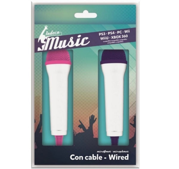 MicróFono Indeca Music (Nintendo WII - U/PS4)