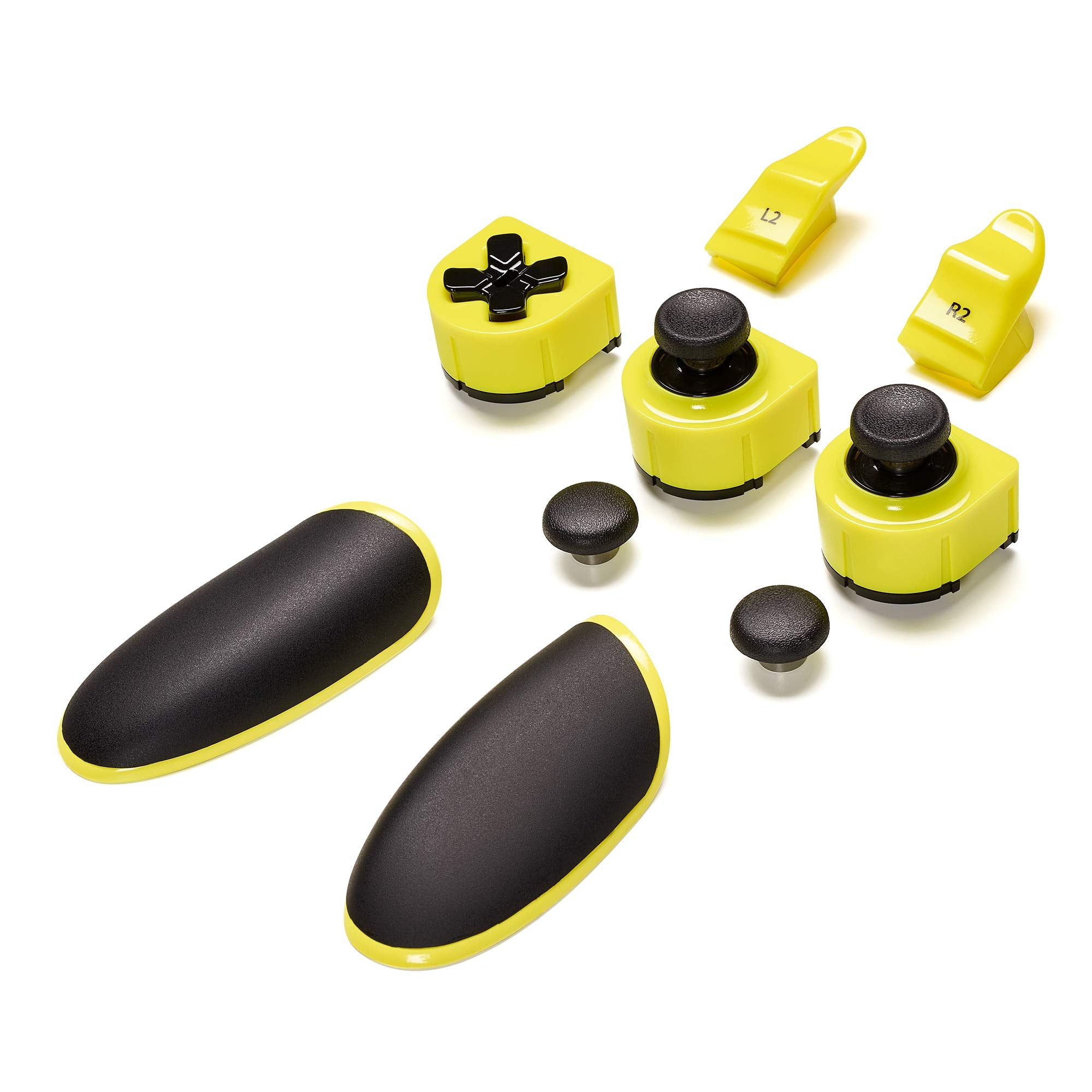 Thrustmaster - Eswap Yellow Color Pack - Pack De 7 MóDulos Oficiales En Amarillo Y Negro Para El Eswap Pro Controller Para PS4 - /PC (PlayStation)