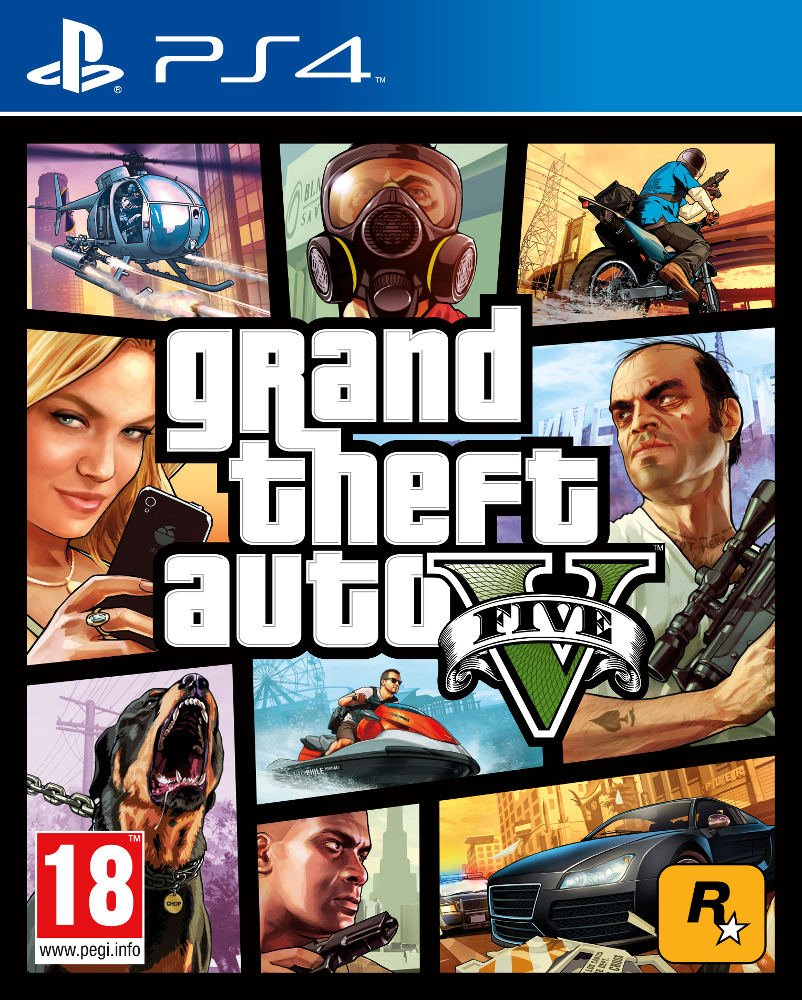 Grand Theft Auto V (GTA V) (PS4), Modelo antiguo