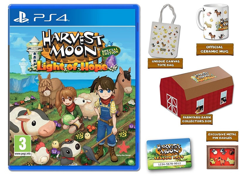 Harvest Moon: Light Of Hope PS4 - [PAL ESP] - Nuevo - Edición Coleccionista