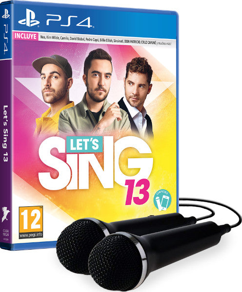 Let'S Sing 13+ 2 Micros PS4 - PAL ESP - Nuevo